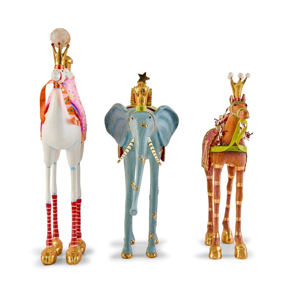 Nativity - Magi Animal Figures - Set of 3 - My Christmas