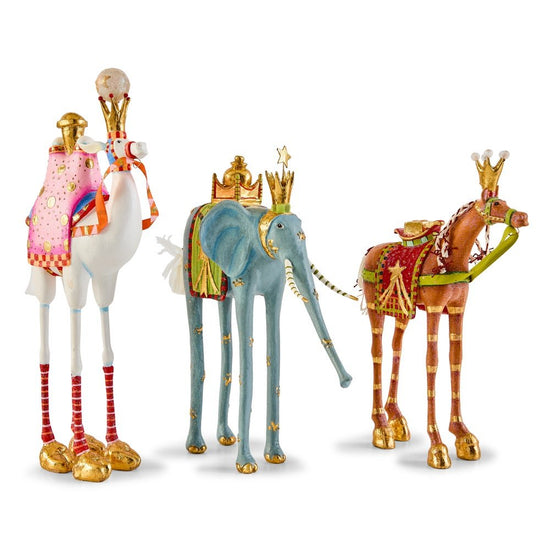 Nativity - Magi Animal Figures - Set of 3 - My Christmas