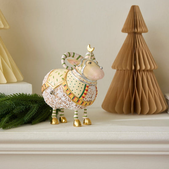 Nativity - Manger Ram Figure - My Christmas