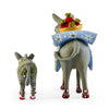 Nativity Mother & Baby Donkey Mini Figures - My Christmas