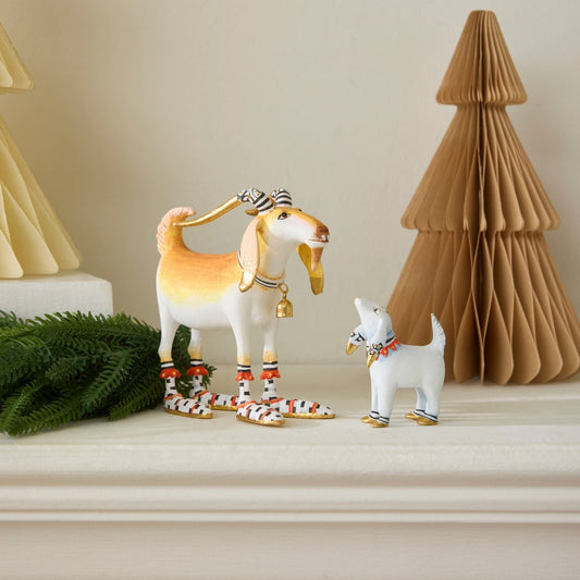 Nativity Nathan & Noel Goat Figures - My Christmas