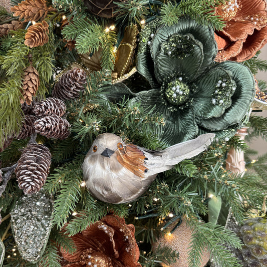Natural Puffling Bird - My Christmas