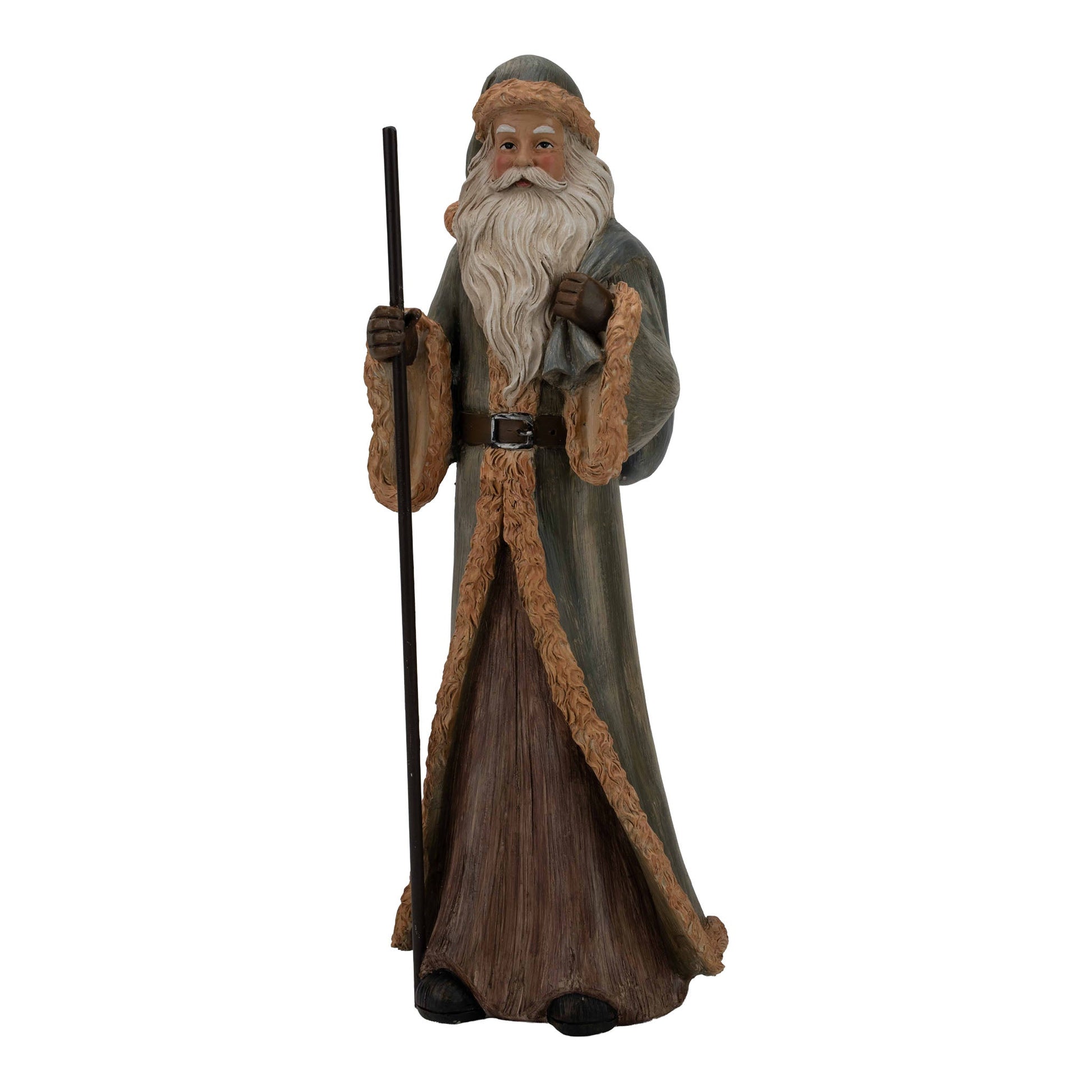 Natural Santa Standing Figure - My Christmas