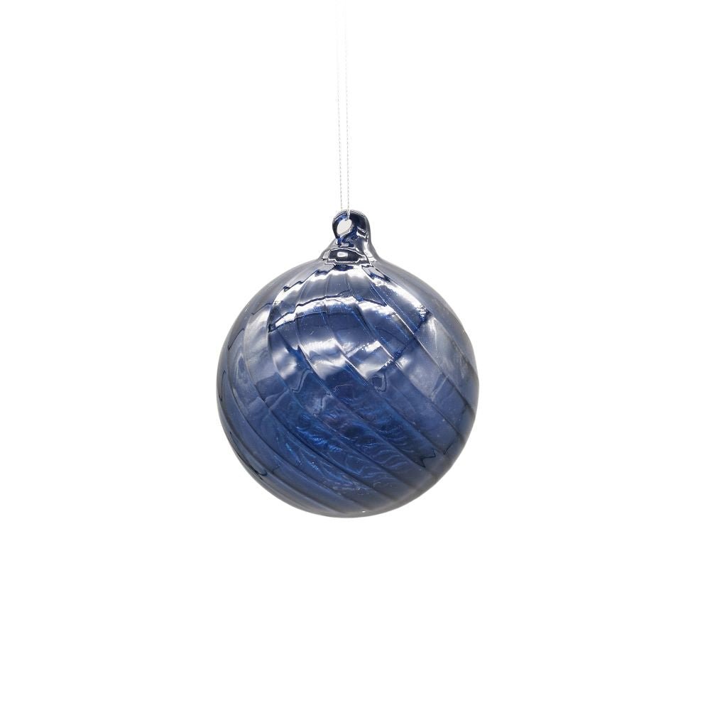 Navy Bauble - My Christmas