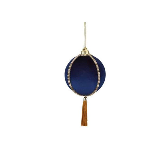 Navy & Gold Glam Bauble - My Christmas