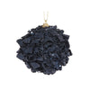 Navy Ruffles Bauble - My Christmas