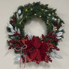 North Pole Wreath with Bow - My Christmas