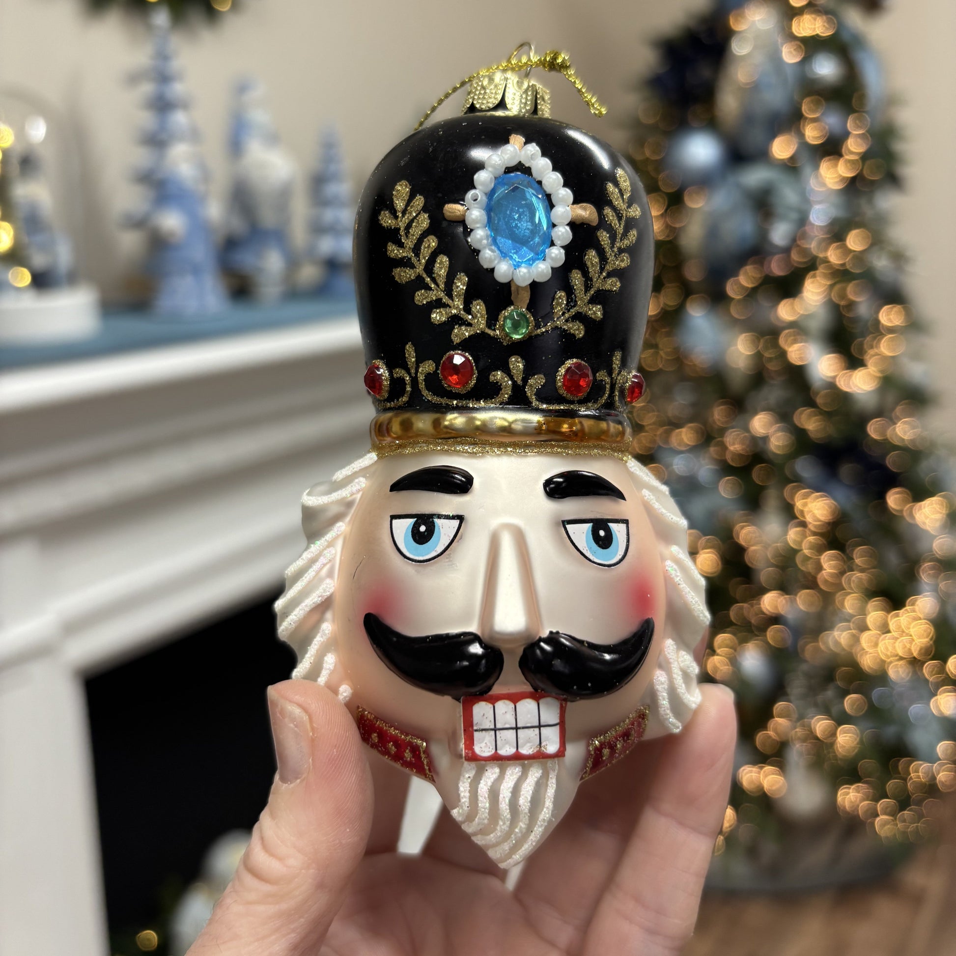 Nutcracker Head Ornament - Assorted - My Christmas