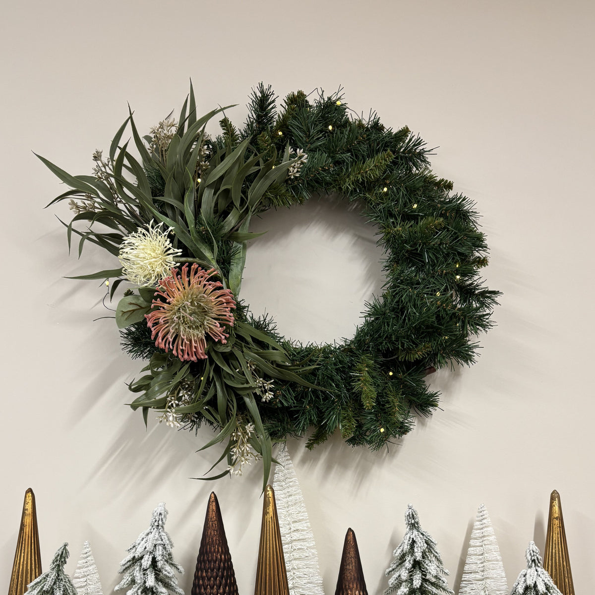 Orange Pincushion Protea - My Christmas