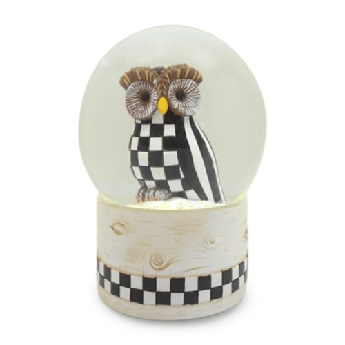 Owl Snow Globe - My Christmas