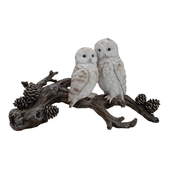 Owls on Natural Branch - My Christmas