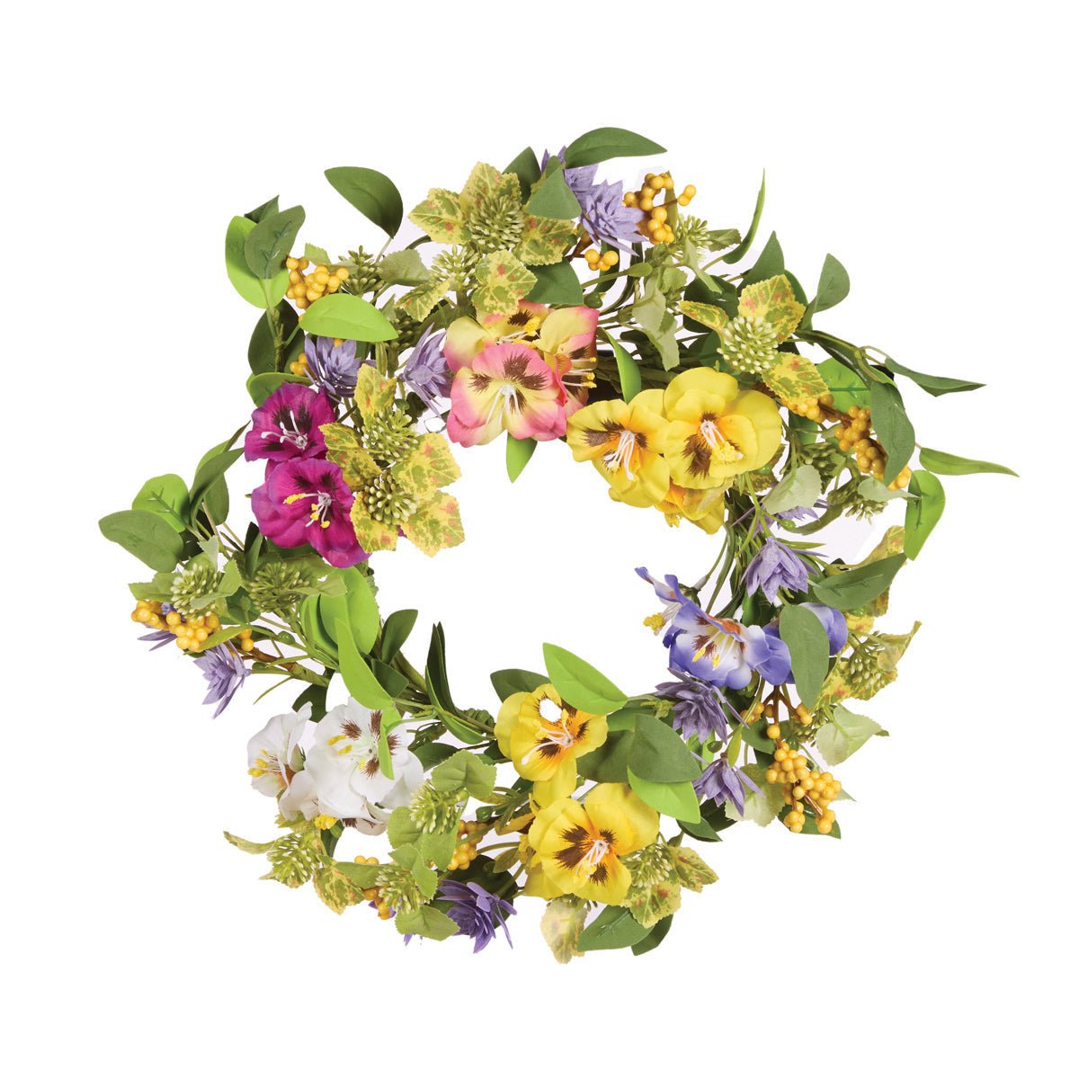 Pansy Wreath - Small - My Christmas
