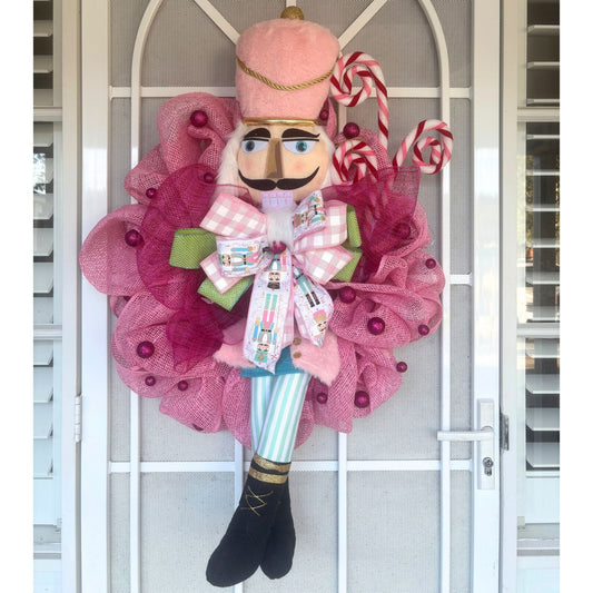 Pastel Nutcracker Wreath - My Christmas