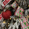 Patchwork Tree Ribbon - My Christmas