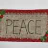 Peace Hanging Sign - My Christmas