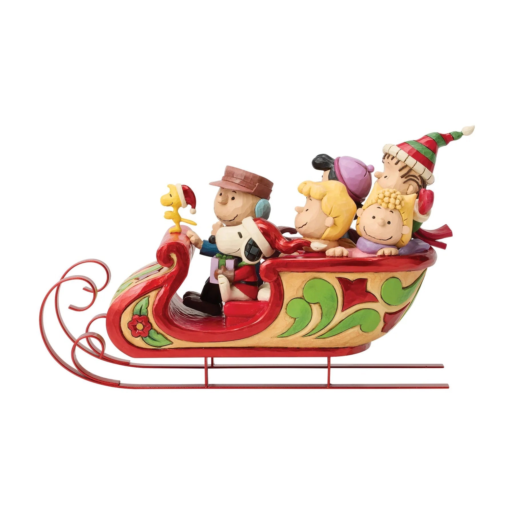 Peanuts - Snoopy and Friends in Sleigh - My Christmas