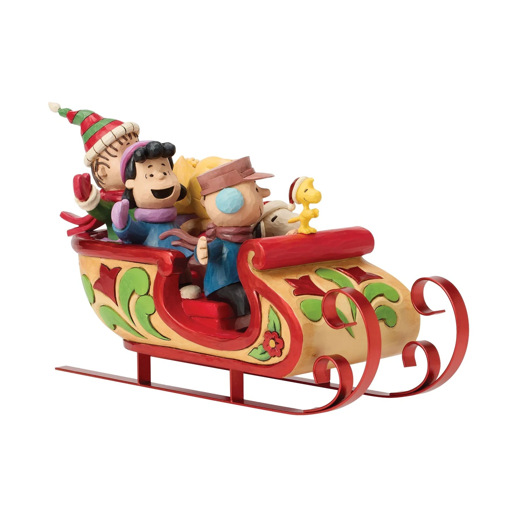Peanuts - Snoopy and Friends in Sleigh - My Christmas