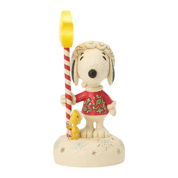 Peanuts - Snoopy with LED Star Staff - My Christmas