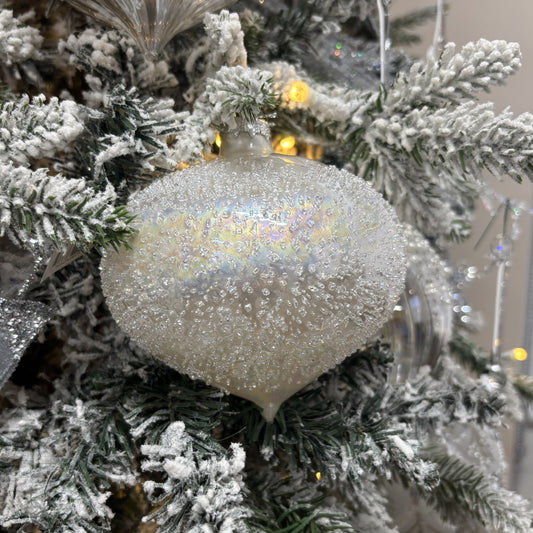 Pearl Onion Drop Ornament - My Christmas