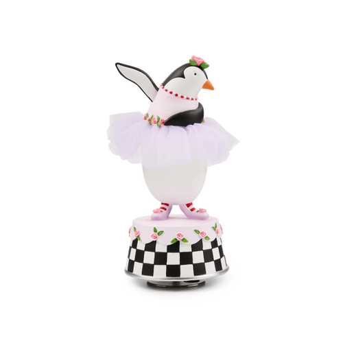 Penguin Ballerina Music Box - My Christmas
