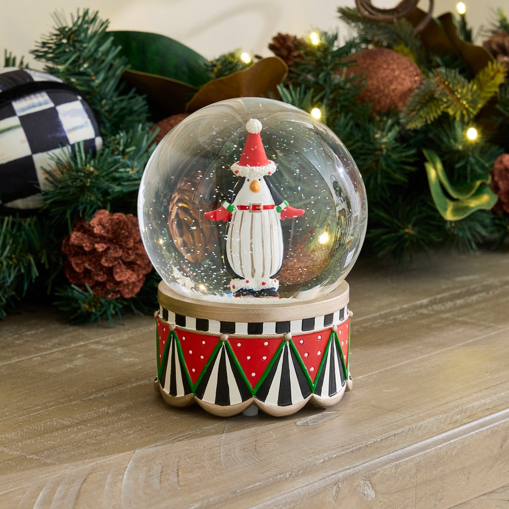 Penguin Snow Globe - My Christmas