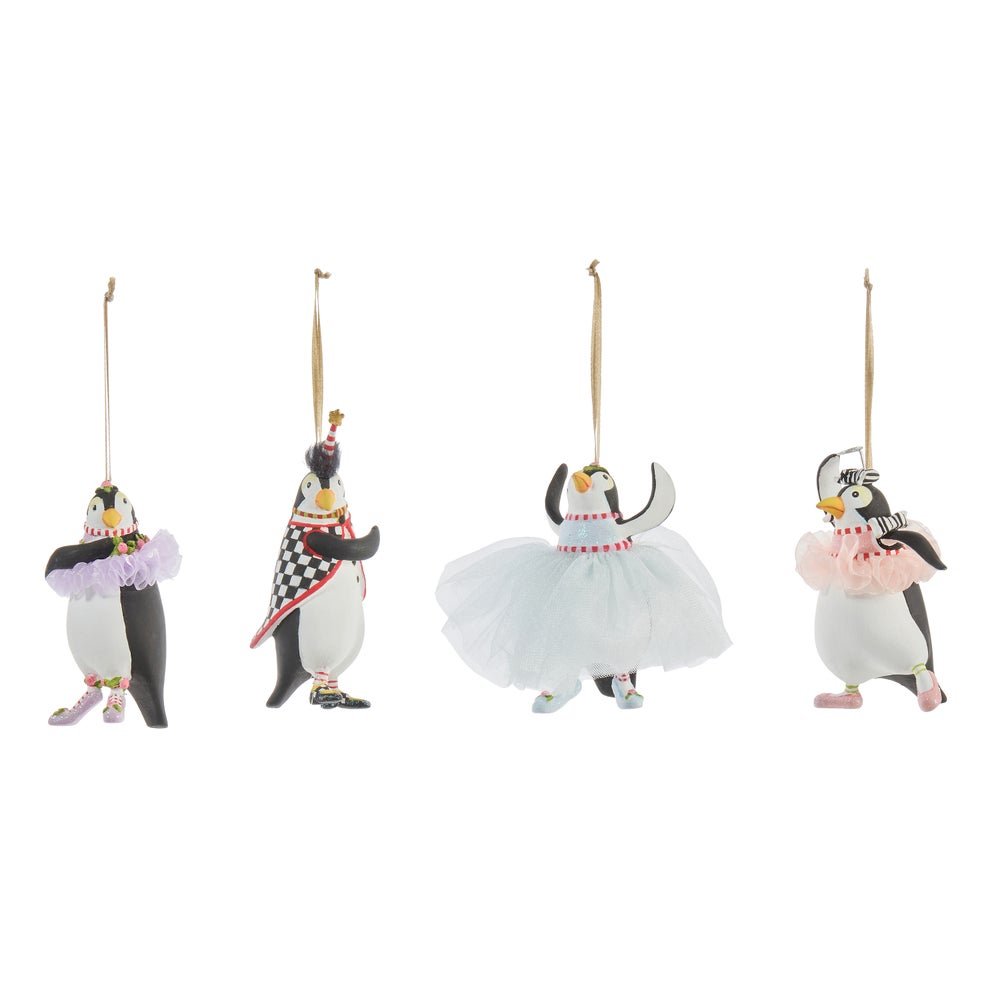 Penguins En Pointe Ornaments - Set of 4 - My Christmas
