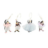 Penguins En Pointe Ornaments - Set of 4 - My Christmas