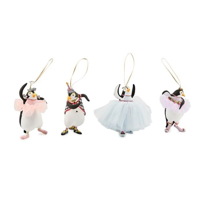 Penguins En Pointe Ornaments - Set of 4 - My Christmas