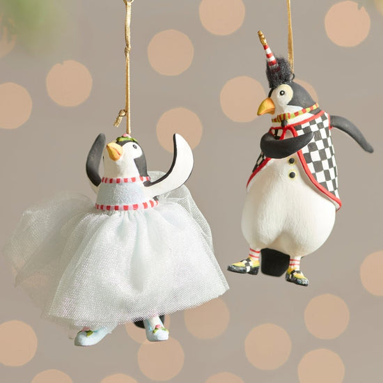 Penguins En Pointe Ornaments - Set of 4 - My Christmas