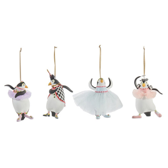 Penguins En Pointe Ornaments - Set of 4 - My Christmas