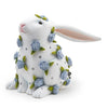 Periwinkle Peony Sitting Rabbit - My Christmas