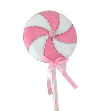 Pink and White Lollipop - My Christmas