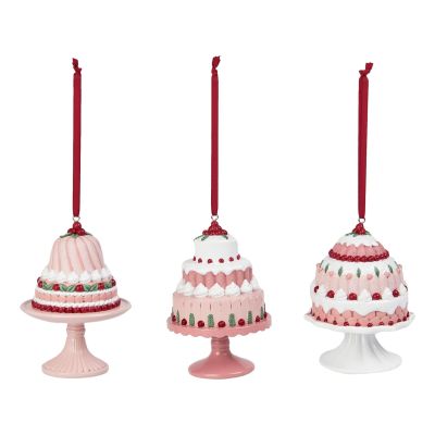 Pink Cake Ornament - My Christmas