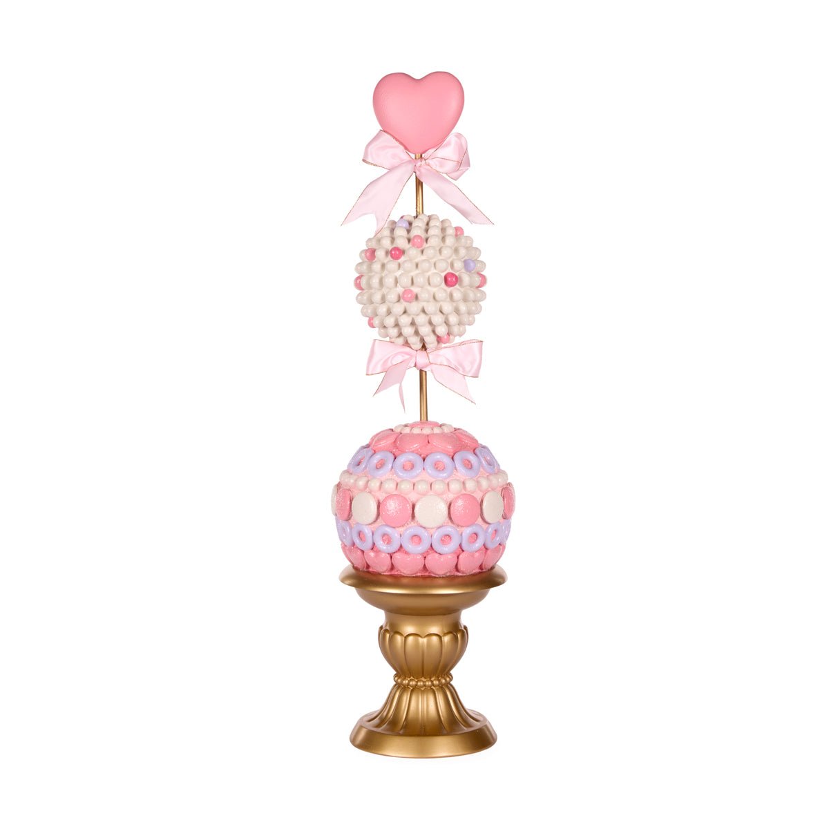 Pink Candy Topiary - My Christmas