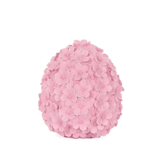 Pink Floral Blossom Egg - 21cm - My Christmas