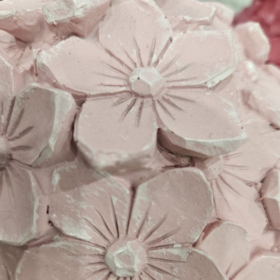 Pink Floral Blossom Egg - 21cm - My Christmas