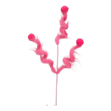 Pink Fluffy Coil Spray - My Christmas