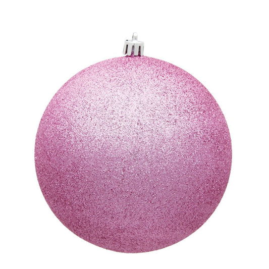Pink Glitter Ball - 20cm - My Christmas
