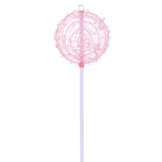 Pink Icy Sugar Lollipop - My Christmas