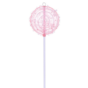 Pink Icy Sugar Lollipop - My Christmas