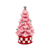 Pink Illuminated Ceramic Retro Tree - My Christmas