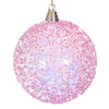 Pink Irridescent Bead Bauble - 15cm - My Christmas