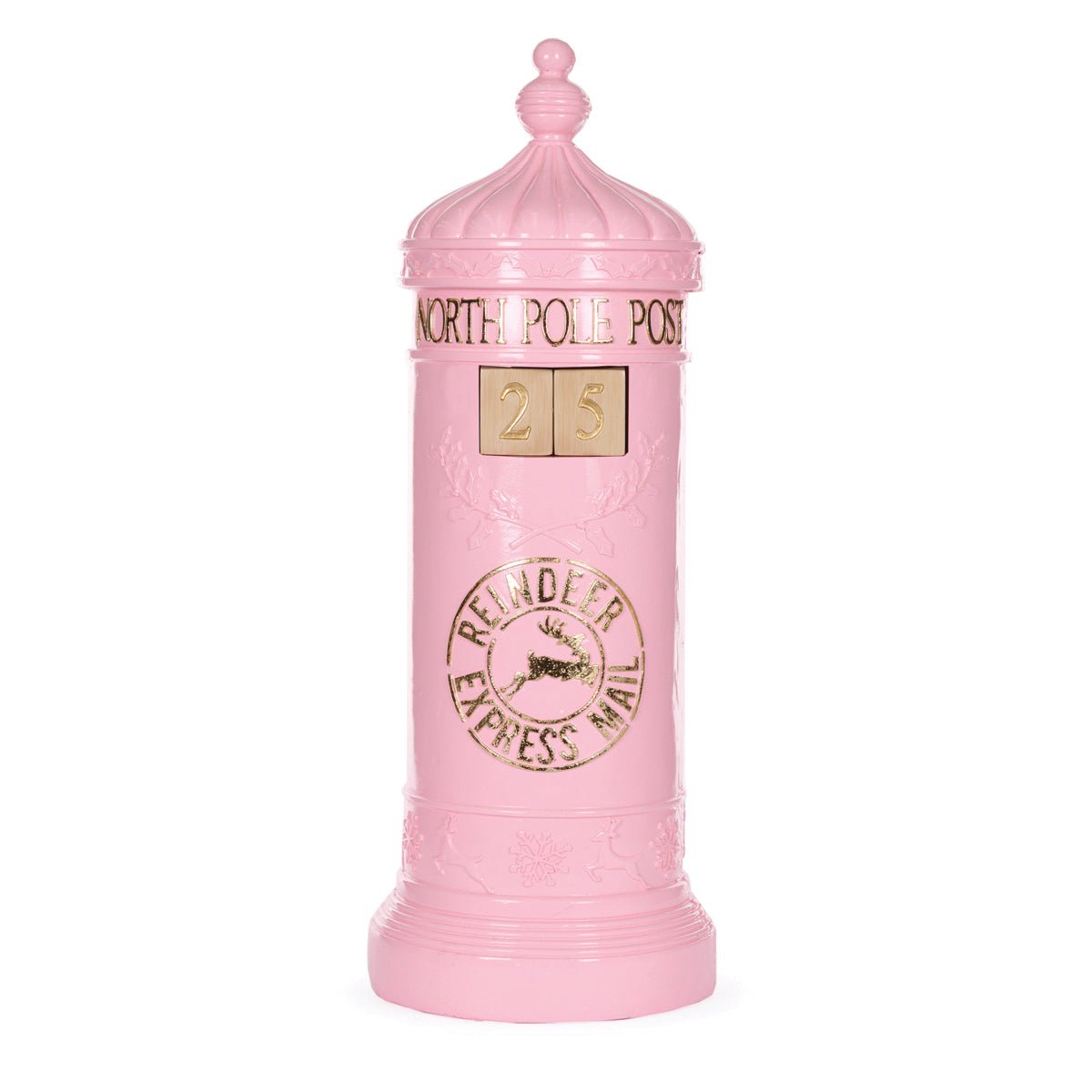 Pink Mailbox Countdown - My Christmas