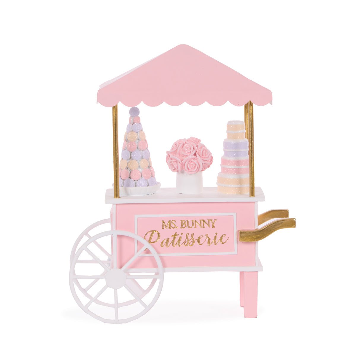 Pink Ms Bunny Patisserie Cart - My Christmas