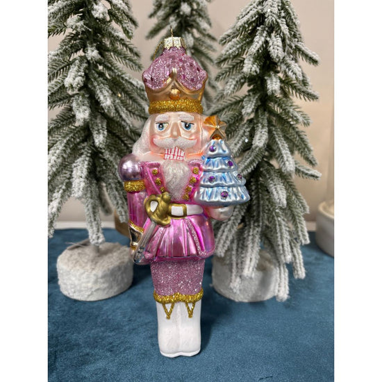 Pink or Purple Nutcracker Ornament - My Christmas