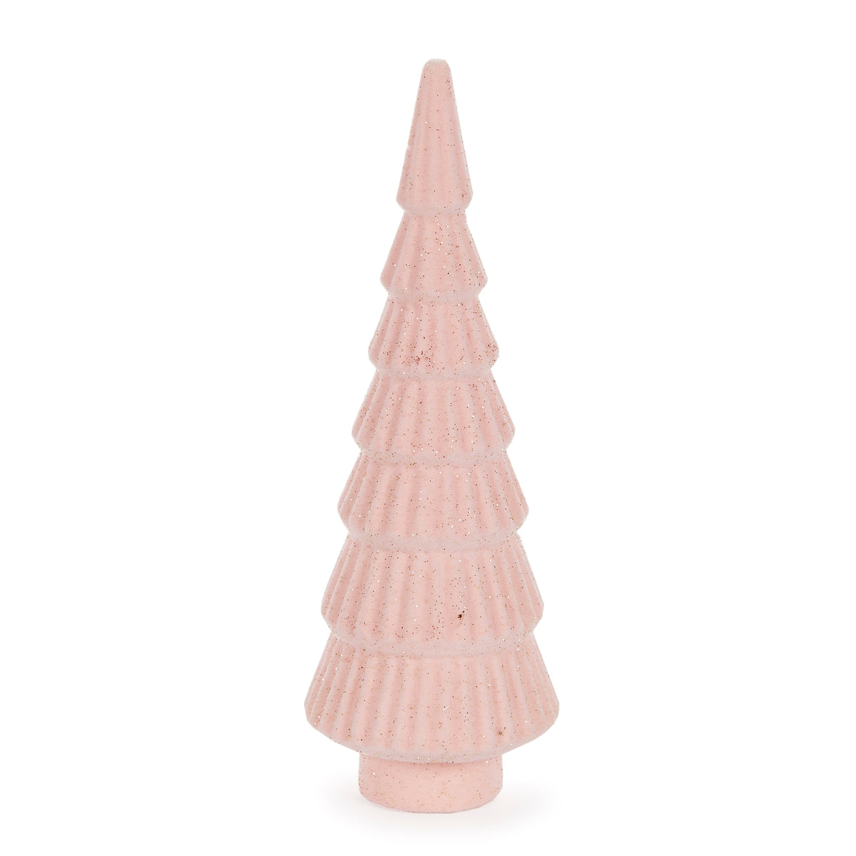 Pink Velvet Layered Tree - My Christmas