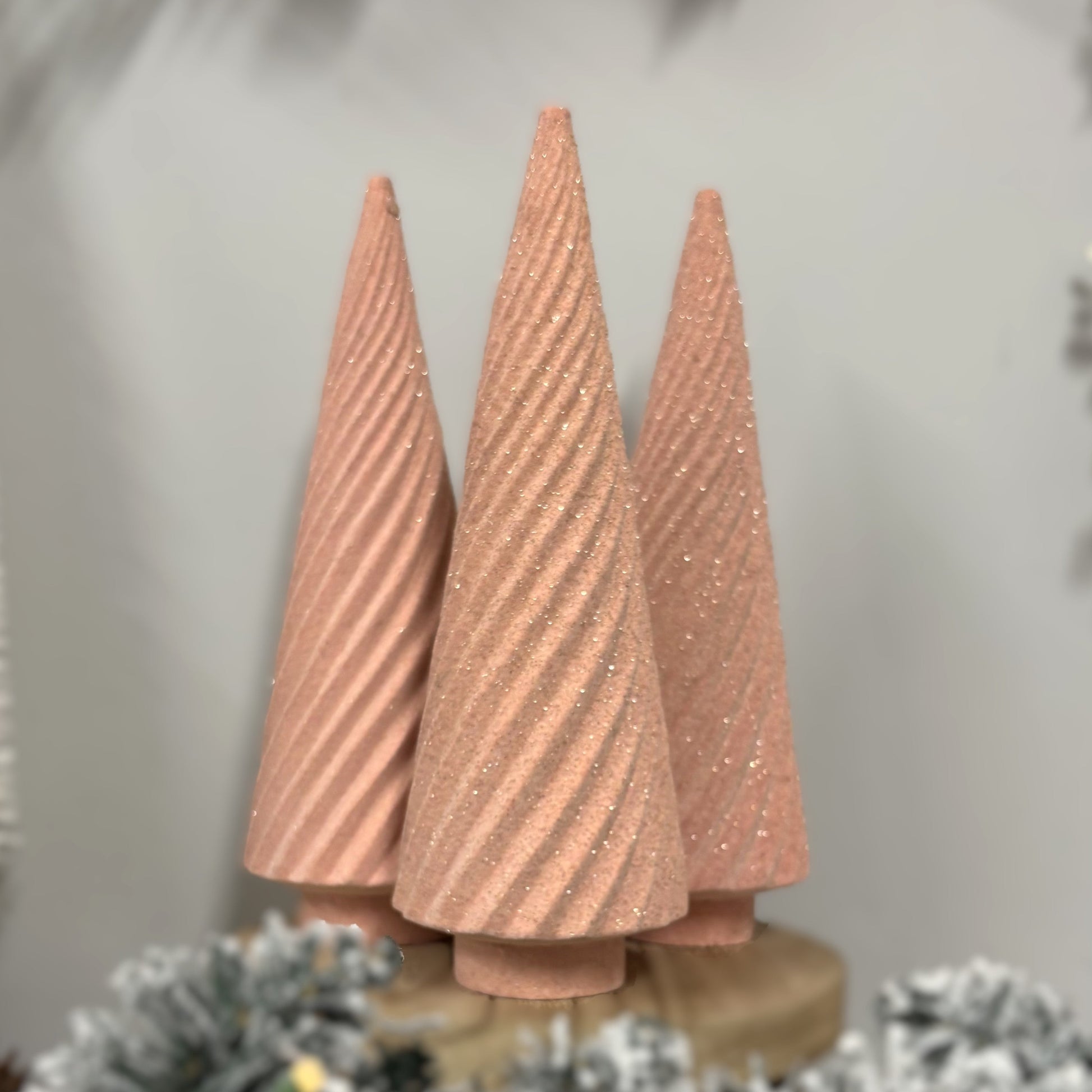 Pink Velvet Swirl Tree - My Christmas