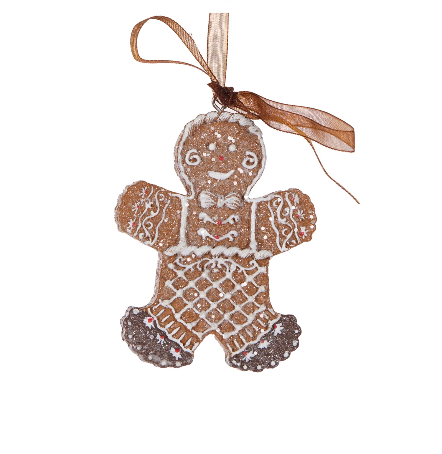 Piped Gingerbread Man Ornament - My Christmas