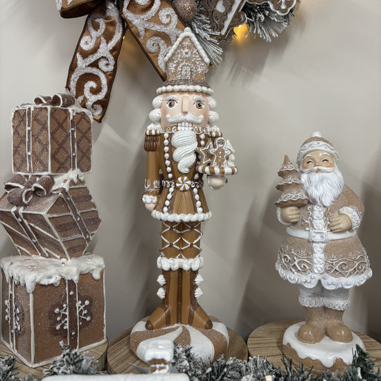 Piped Gingerbread Nutcracker - 45cm - My Christmas