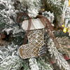 Piped Gingerbread Stocking Ornament - My Christmas